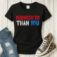 Funny Redneck Than You Women's T-Shirt thumb 3