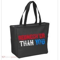 Funny Redneck Than You Tote Bag thumb 2