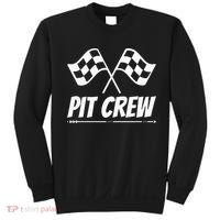 Funny Race Track Pit Crew Racing Mechanic Car Parties Sweatshirt thumb 0