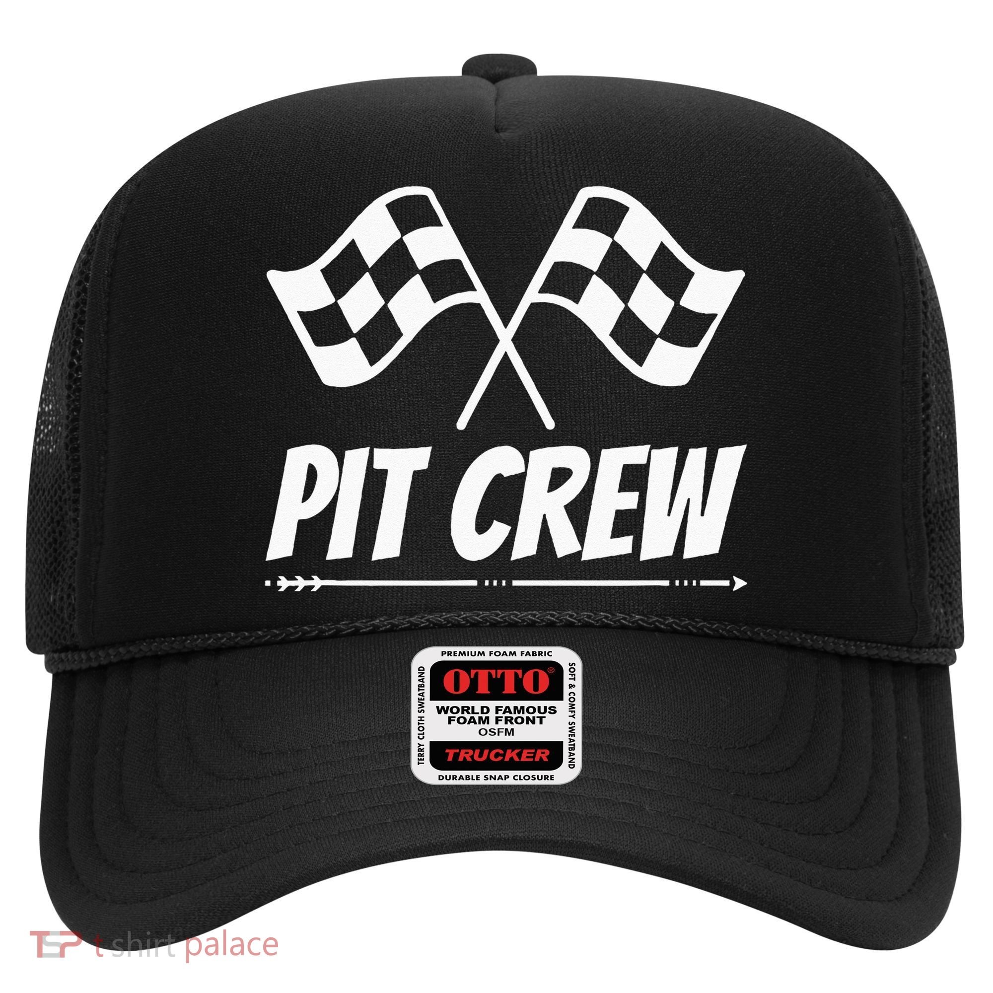 Funny Race Track Pit Crew Racing Mechanic Car Parties Hat