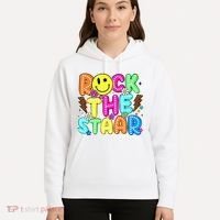 Funny Rock The Test Testing Day Teacher Student Motivational Hoodie thumb 5