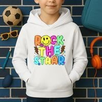 Funny Rock The Test Testing Day Teacher Student Motivational Kids Hoodie thumb 2