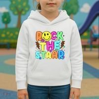Funny Rock The Test Testing Day Teacher Student Motivational Kids Hoodie thumb 3