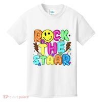 Funny Rock The Test Testing Day Teacher Student Motivational Kids T-Shirt thumb 0