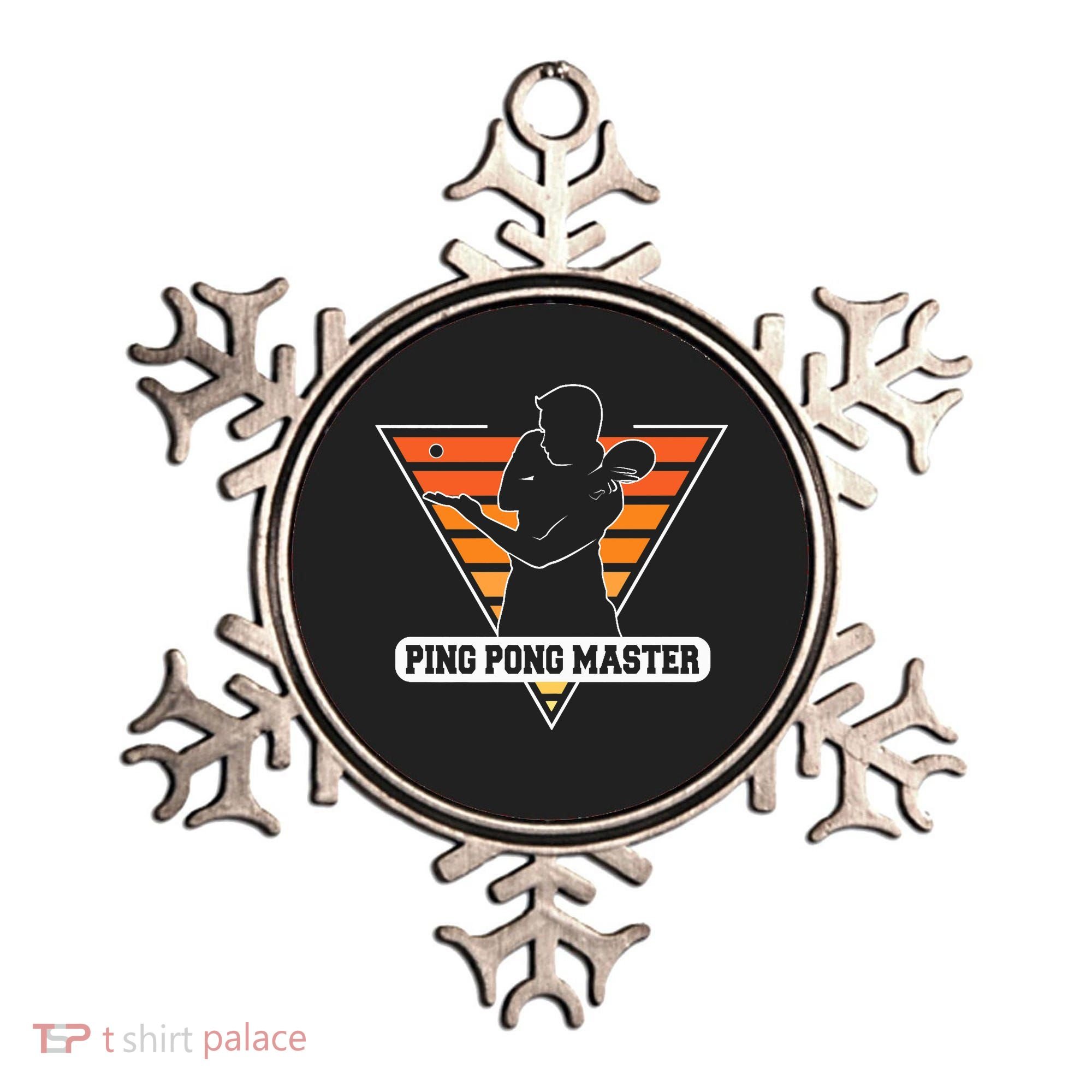 Funny Retro Tabletennis Ping Pong Quote Ping Pong Master Premium Ornament