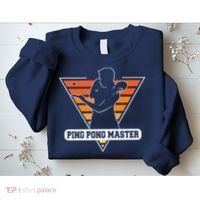 Funny Retro Tabletennis Ping Pong Quote Ping Pong Master Premium Sweatshirt thumb 2