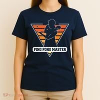 Funny Retro Tabletennis Ping Pong Quote Ping Pong Master Premium T-Shirt thumb 4