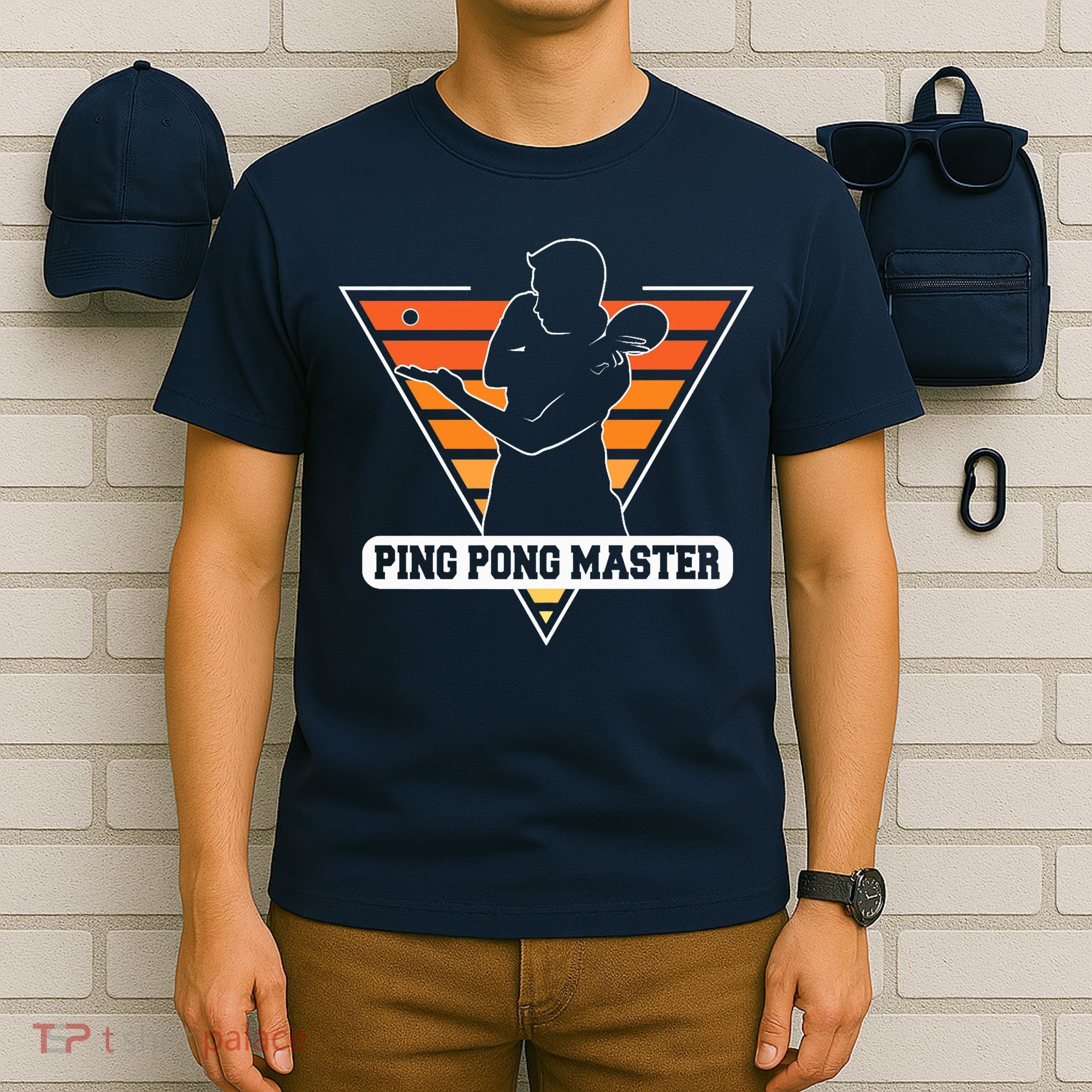 Funny Retro Tabletennis Ping Pong Quote Ping Pong Master Premium T-Shirt