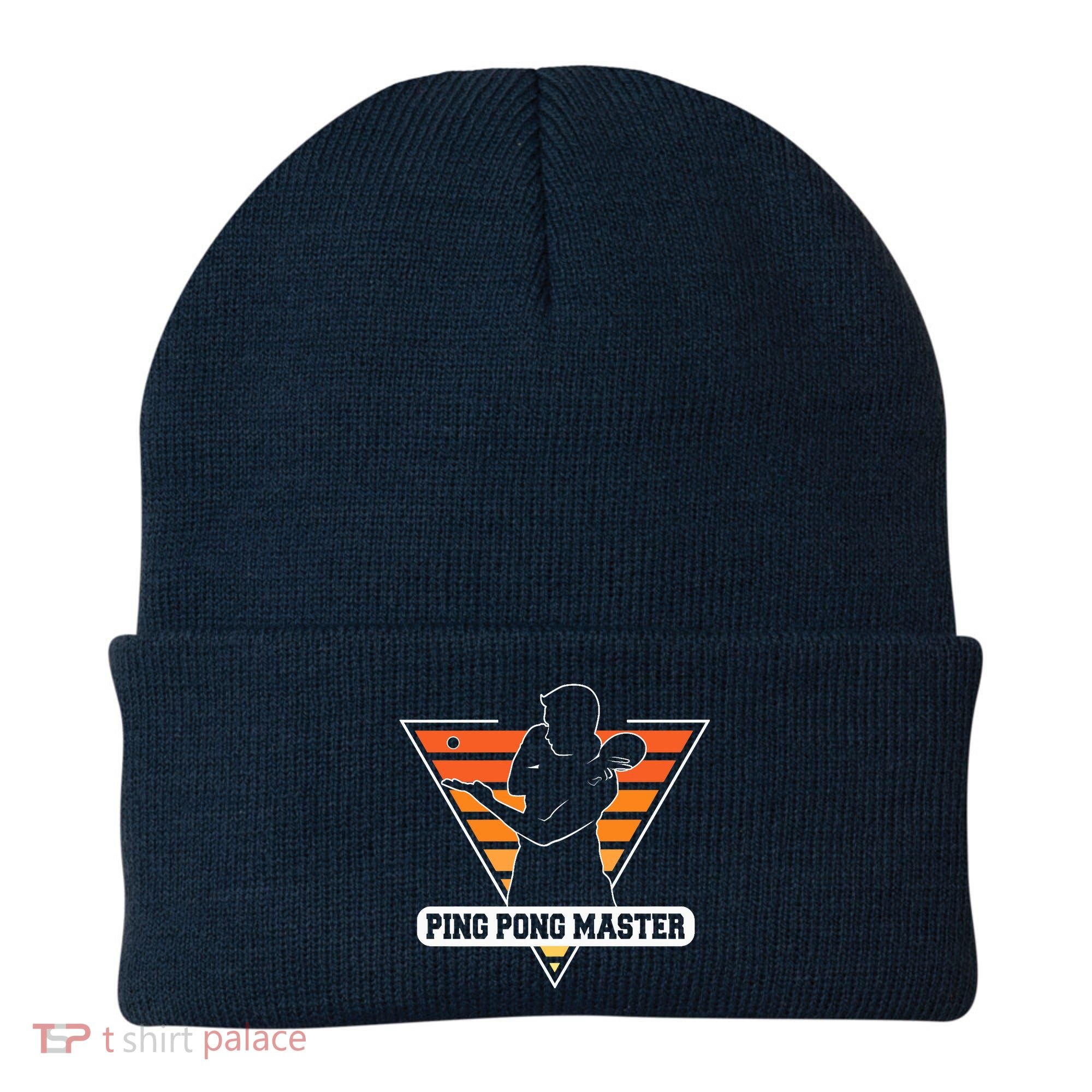 Funny Retro Tabletennis Ping Pong Quote Ping Pong Master Premium Beanie