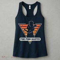 Funny Retro Tabletennis Ping Pong Quote Ping Pong Master Premium Women's Tank Top thumb 3