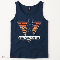 Funny Retro Tabletennis Ping Pong Quote Ping Pong Master Premium Tank Top thumb 2