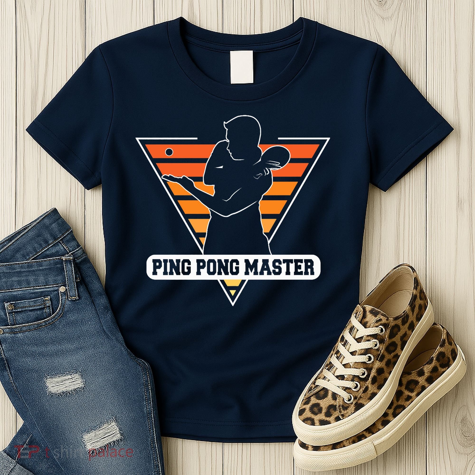 Funny Retro Tabletennis Ping Pong Quote Ping Pong Master Premium Women's T-Shirt