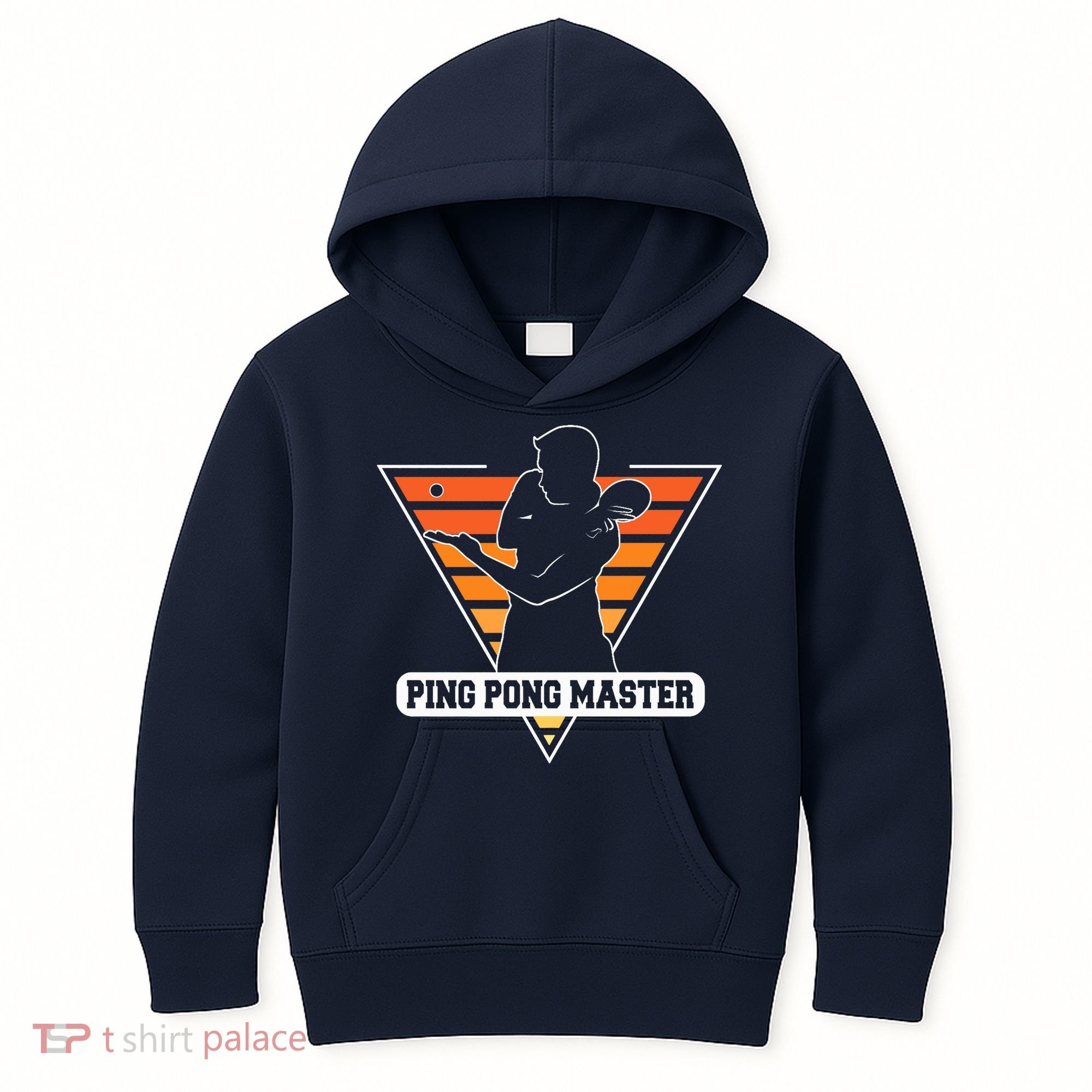 Funny Retro Tabletennis Ping Pong Quote Ping Pong Master Premium Kids Hoodie