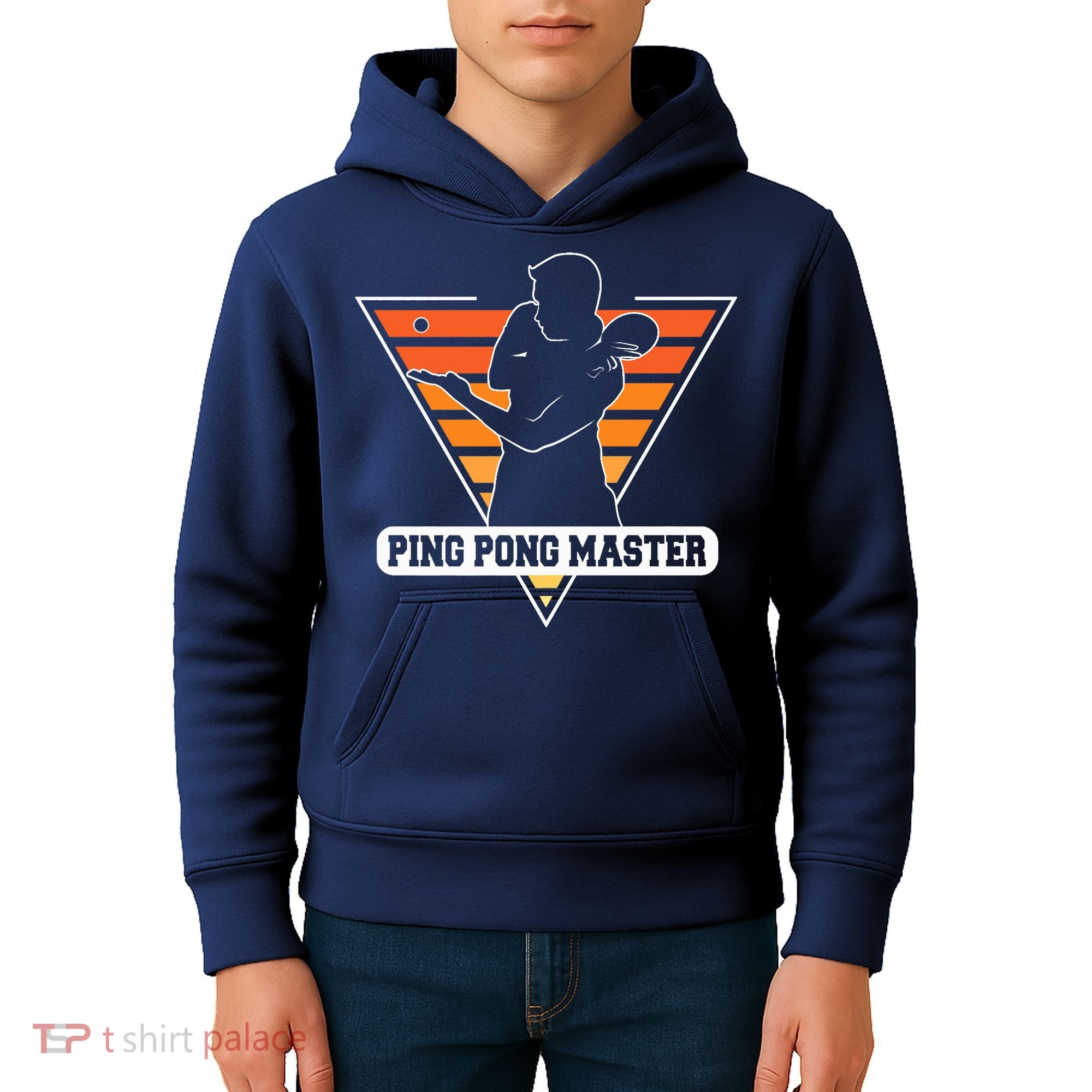 Funny Retro Tabletennis Ping Pong Quote Ping Pong Master Premium Kids Hoodie