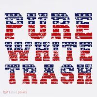 Funny Redneck Usa American Flag Pure White Trash Women's Hoodie thumb 2