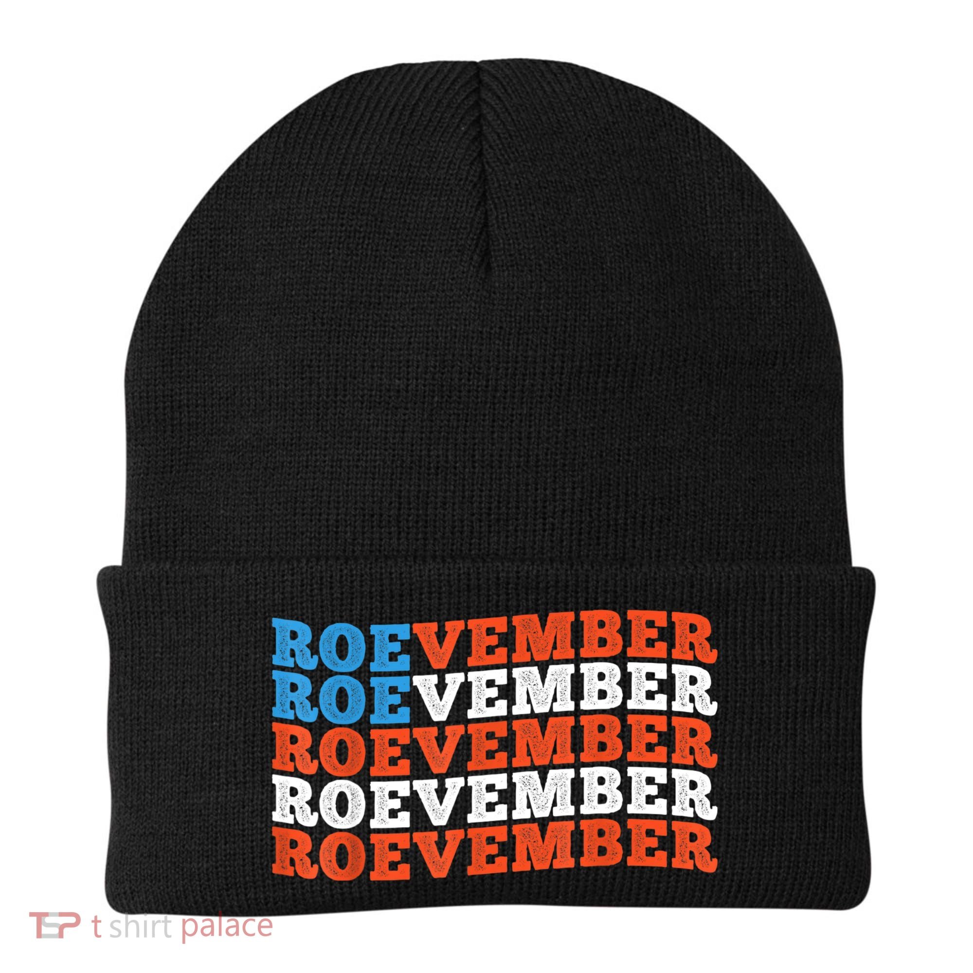 Funny Roevember US Flag Beanie