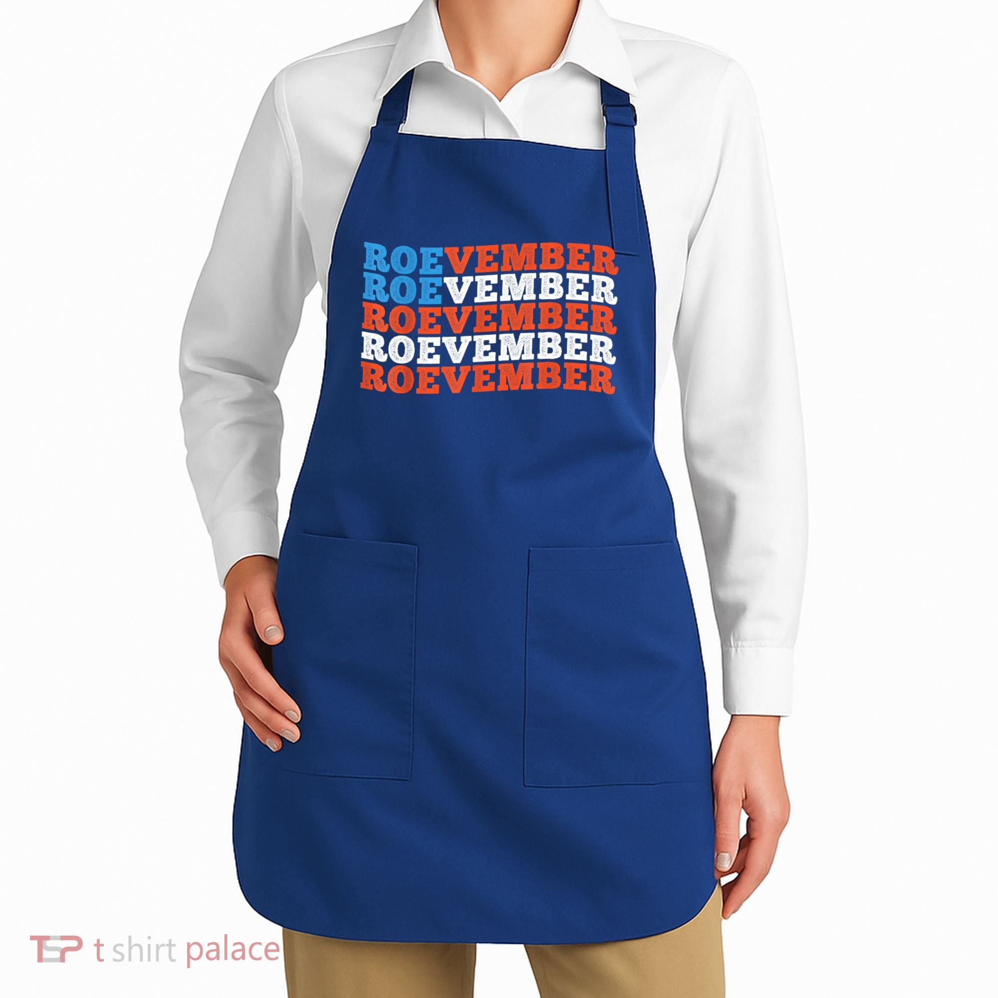 Funny Roevember US Flag Apron
