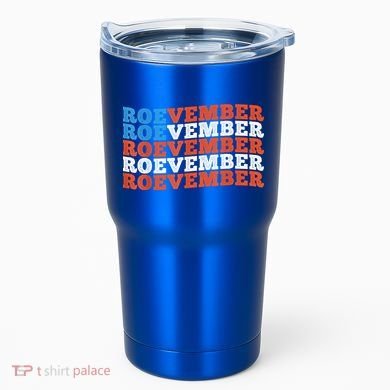 Funny Roevember US Flag Tumbler