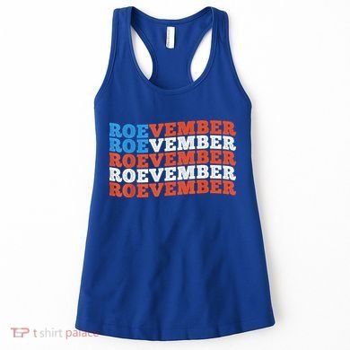 Funny Roevember US Flag Women's Tank Top