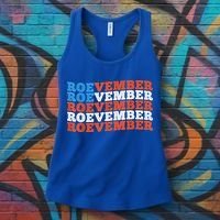Funny Roevember US Flag Women's Tank Top thumb 3