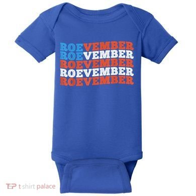 Funny Roevember US Flag Baby Bodysuit