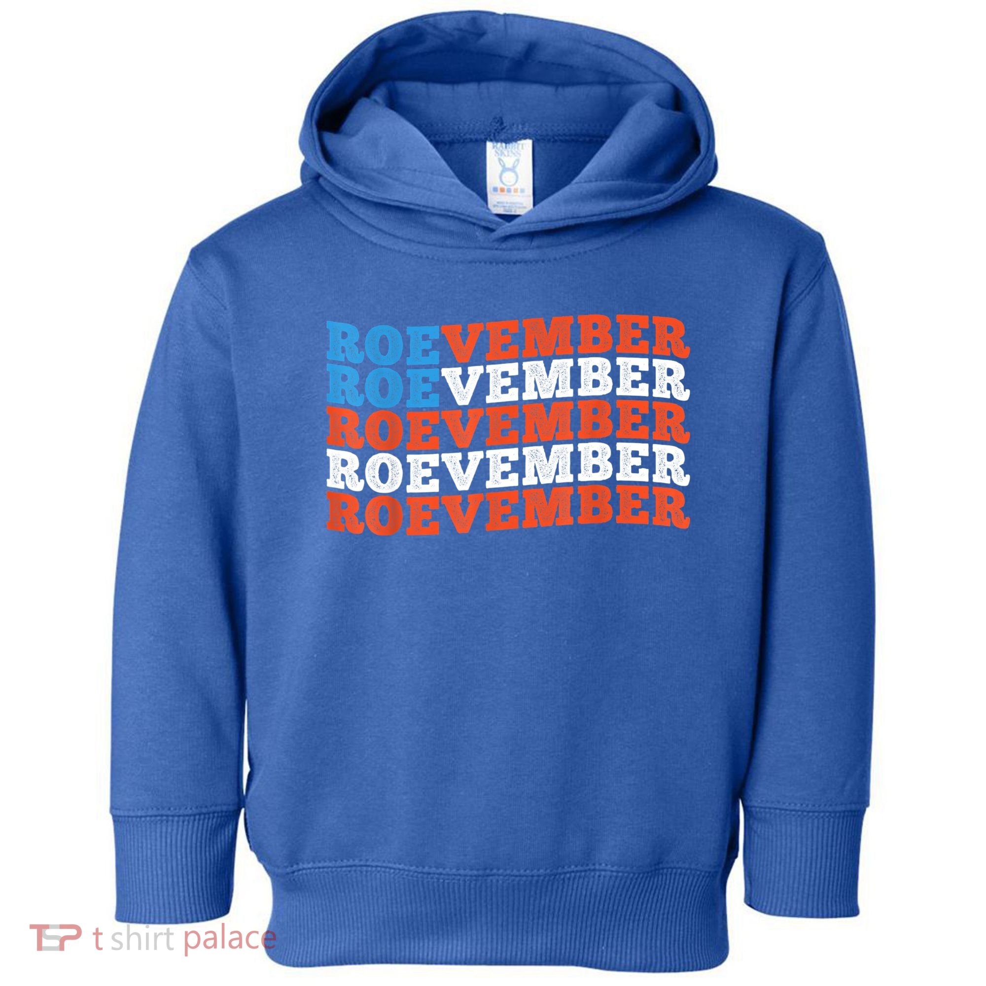 Funny Roevember US Flag Toddler Hoodie