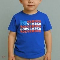 Funny Roevember US Flag Toddler T-Shirt thumb 2