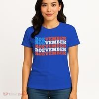 Funny Roevember US Flag Women's T-Shirt thumb 4