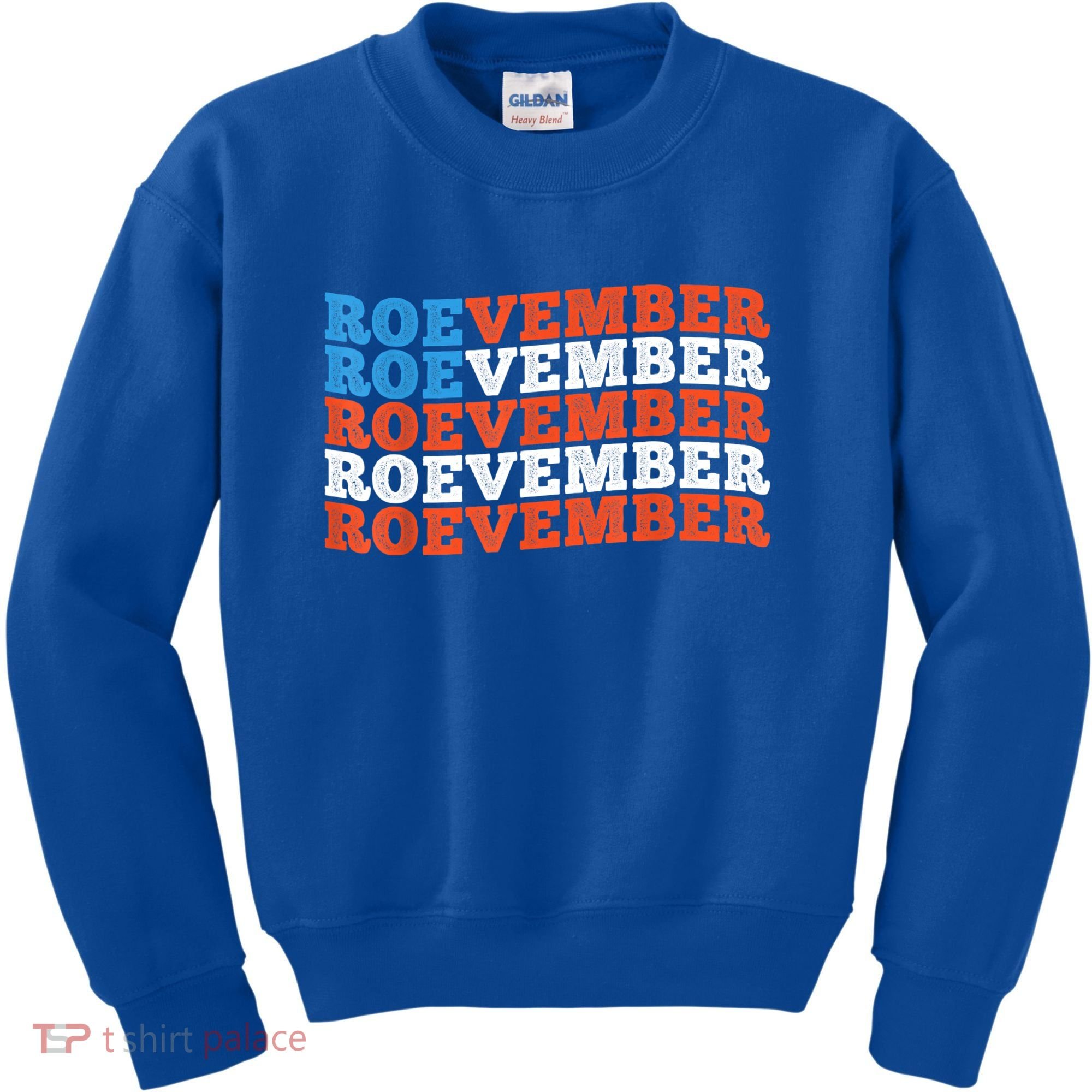 Funny Roevember US Flag Kids Sweatshirt