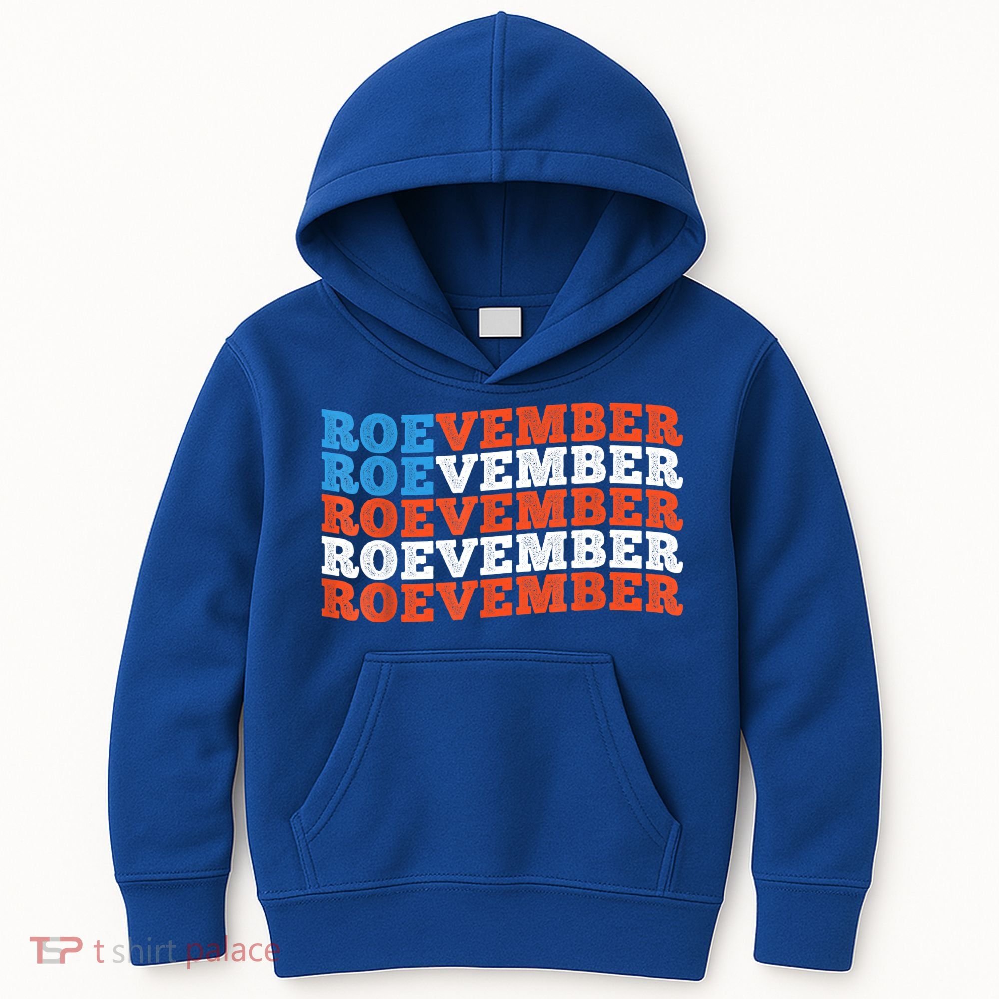 Funny Roevember US Flag Kids Hoodie