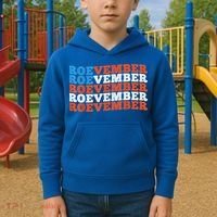 Funny Roevember US Flag Kids Hoodie thumb 2
