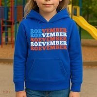 Funny Roevember US Flag Kids Hoodie thumb 3