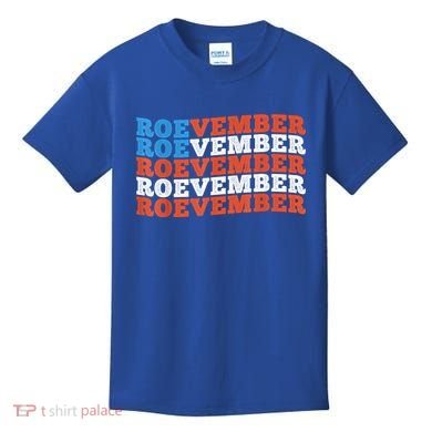 Funny Roevember US Flag Kids T-Shirt