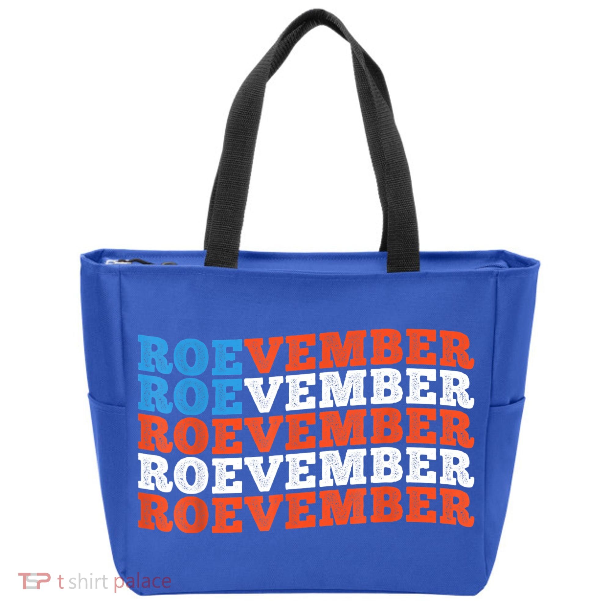 Funny Roevember US Flag Tote Bag