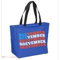 Funny Roevember US Flag Tote Bag thumb 2