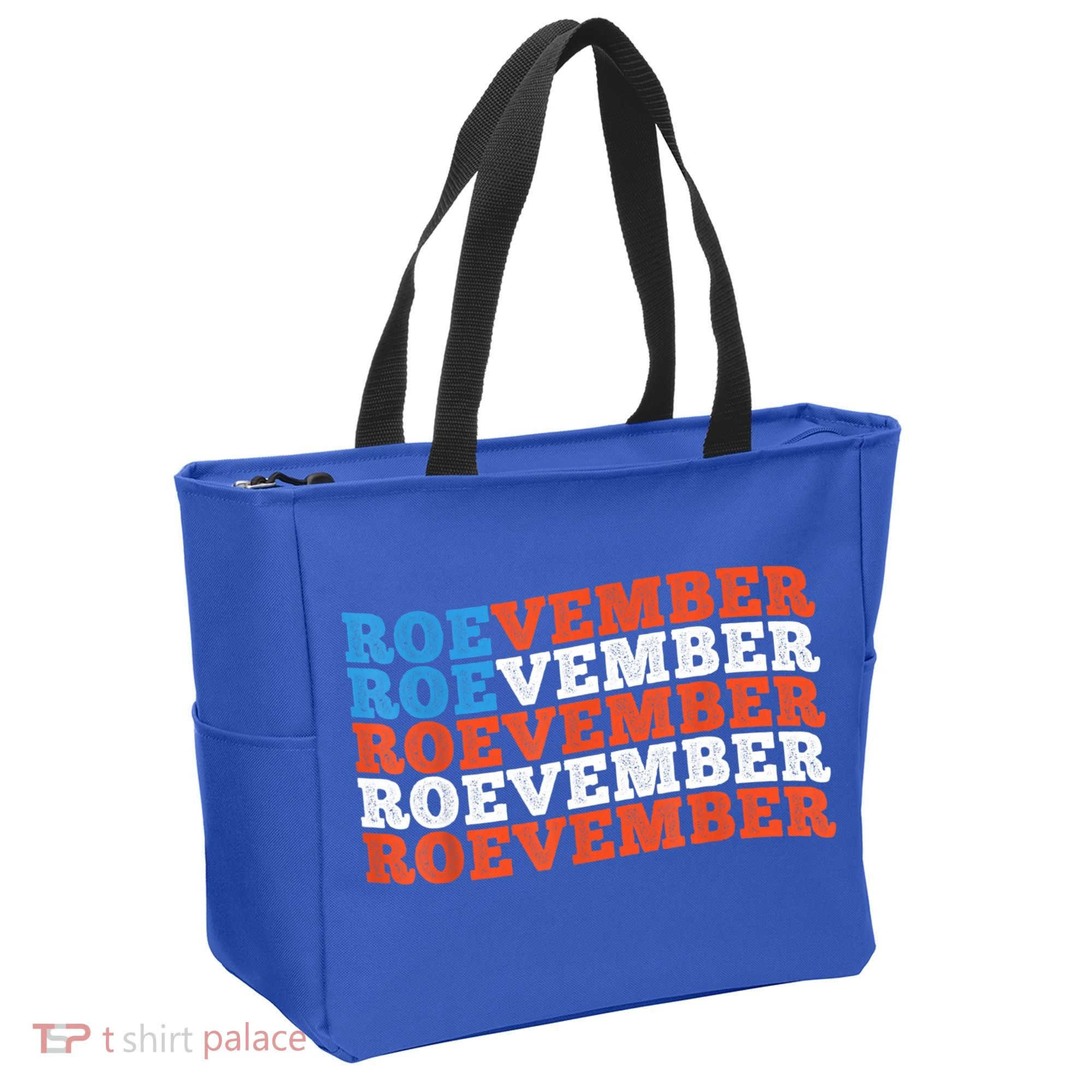 Funny Roevember US Flag Tote Bag