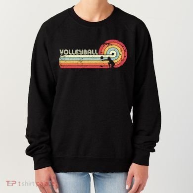 Funny Retro Volleyball Gift Women's Sweatshirt