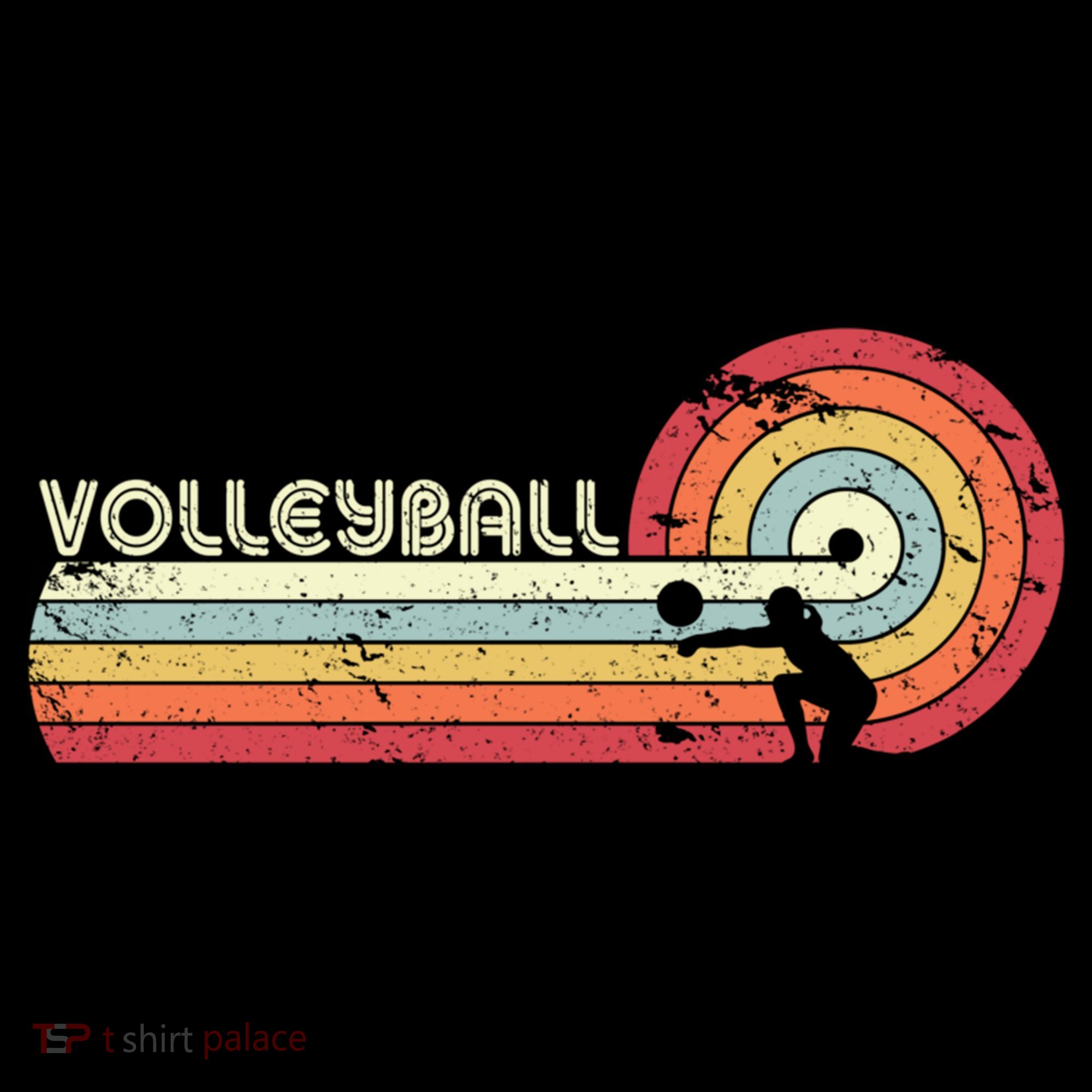 Funny Retro Volleyball Gift Coffee Mug
