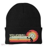 Funny Retro Volleyball Gift Beanie thumb 0