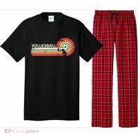 Funny Retro Volleyball Gift Pajama Set thumb 0