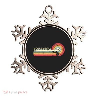 Funny Retro Volleyball Gift Ornament
