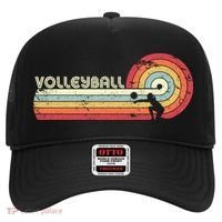 Funny Retro Volleyball Gift Hat thumb 0