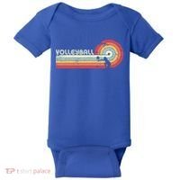 Funny Retro Volleyball Gift Baby Bodysuit thumb 0