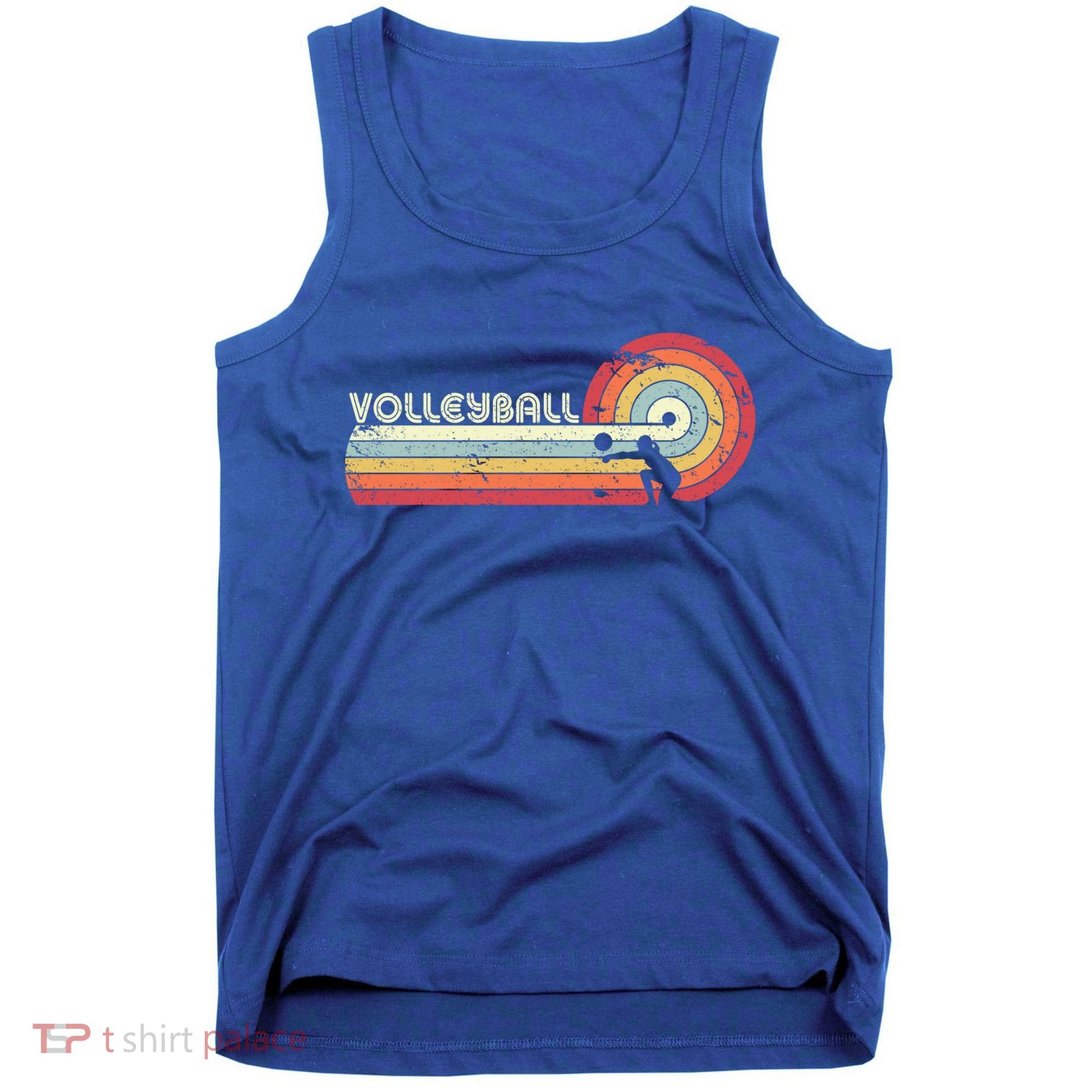 Funny Retro Volleyball Gift Tank Top