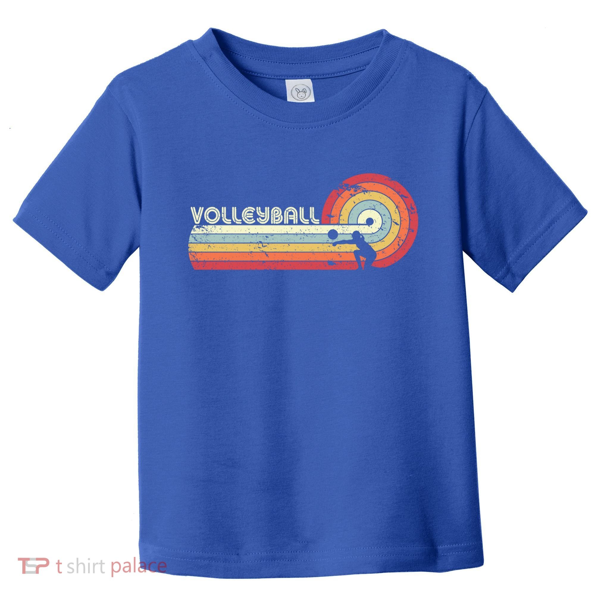 Funny Retro Volleyball Gift Toddler T-Shirt