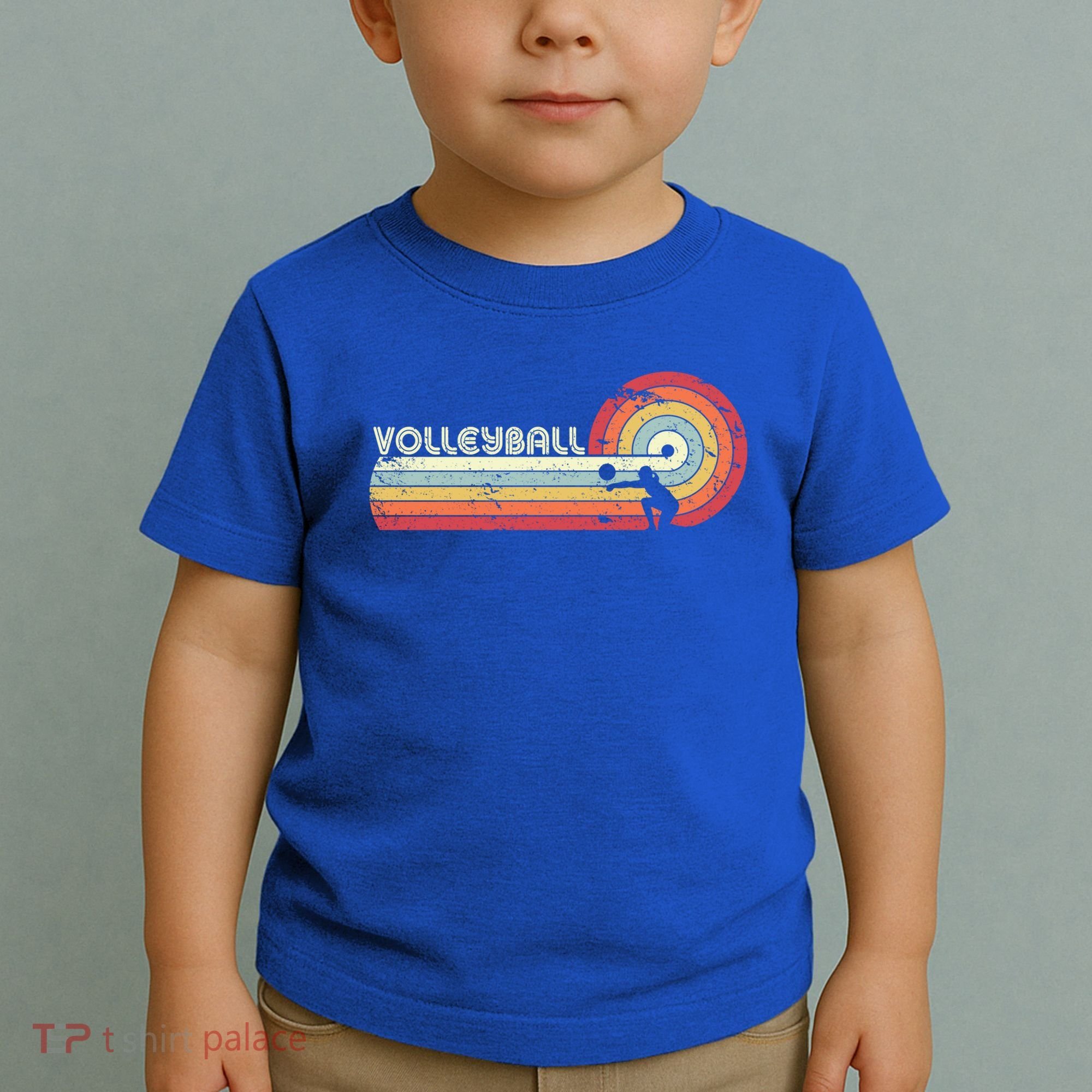 Funny Retro Volleyball Gift Toddler T-Shirt