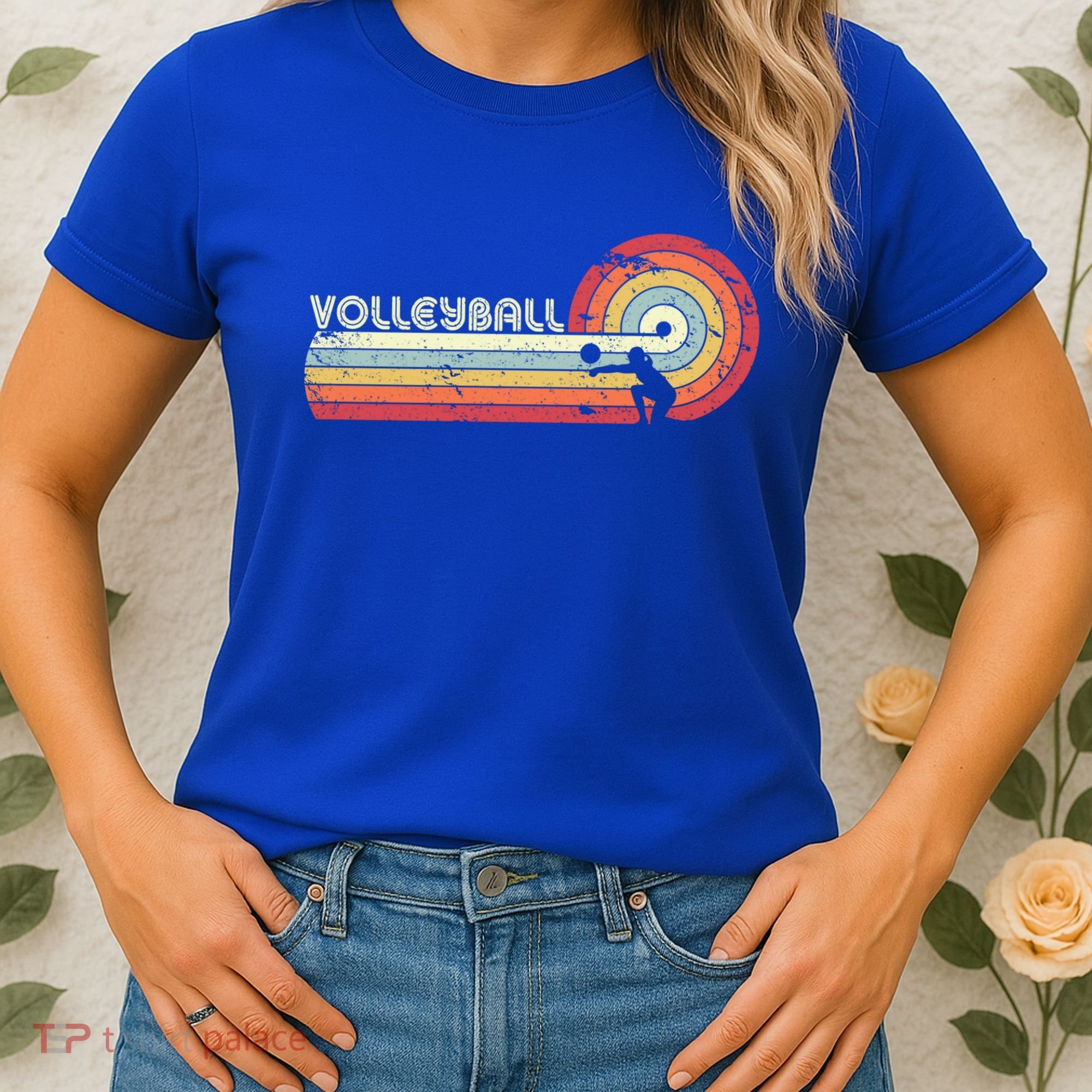 Funny Retro Volleyball Gift Women's T-Shirt