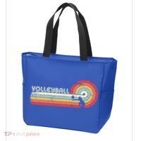 Funny Retro Volleyball Gift Tote Bag thumb 3
