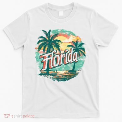 Florida Retro Vintage Vacation T-Shirt