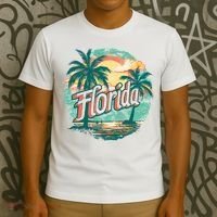 Florida Retro Vintage Vacation T-Shirt thumb 3